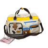 Women’s Large Capacity Color Block Gym & Travel Handbag