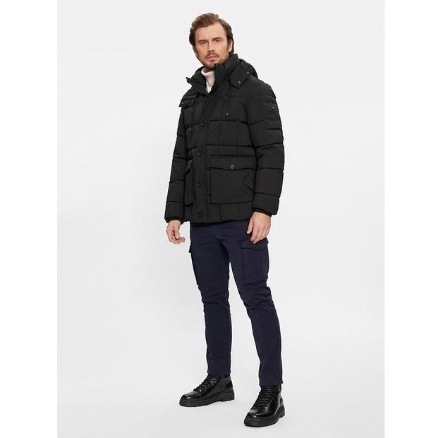 Winter Jacket Aeronautica Militare 232AB2109CT3149, Black, Standard Fit