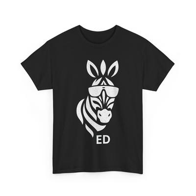 Ed Zebras Juokingi Marškinėliai