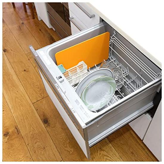 Mac Premium Elastomer Cutting Dishwasher Safe All-Antibacterial Board, (Black)