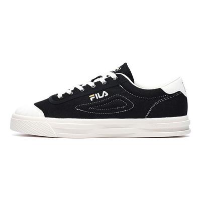 Luke Canvas Comfortable Lightweight Breathable Low-Top Skate Shoes Women Sneaker Black F12W226308FBK