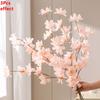 1/3Pcs Sakura Artificial Flowers Bouquet 110CM Fake Flowers Garden Party Wedding Marriage Decoration Home Decor Vase Ornaments
