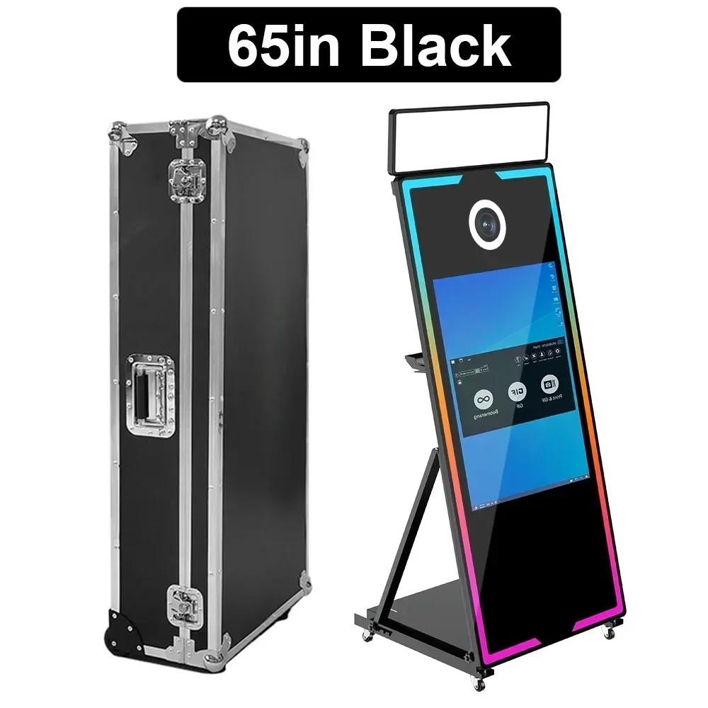 Dotykový fotokoutek Přenosný 40 65 Palcový Zrcadlový Magický Fotokoutek Stroj Pro Svatbu Večírek Aktivita