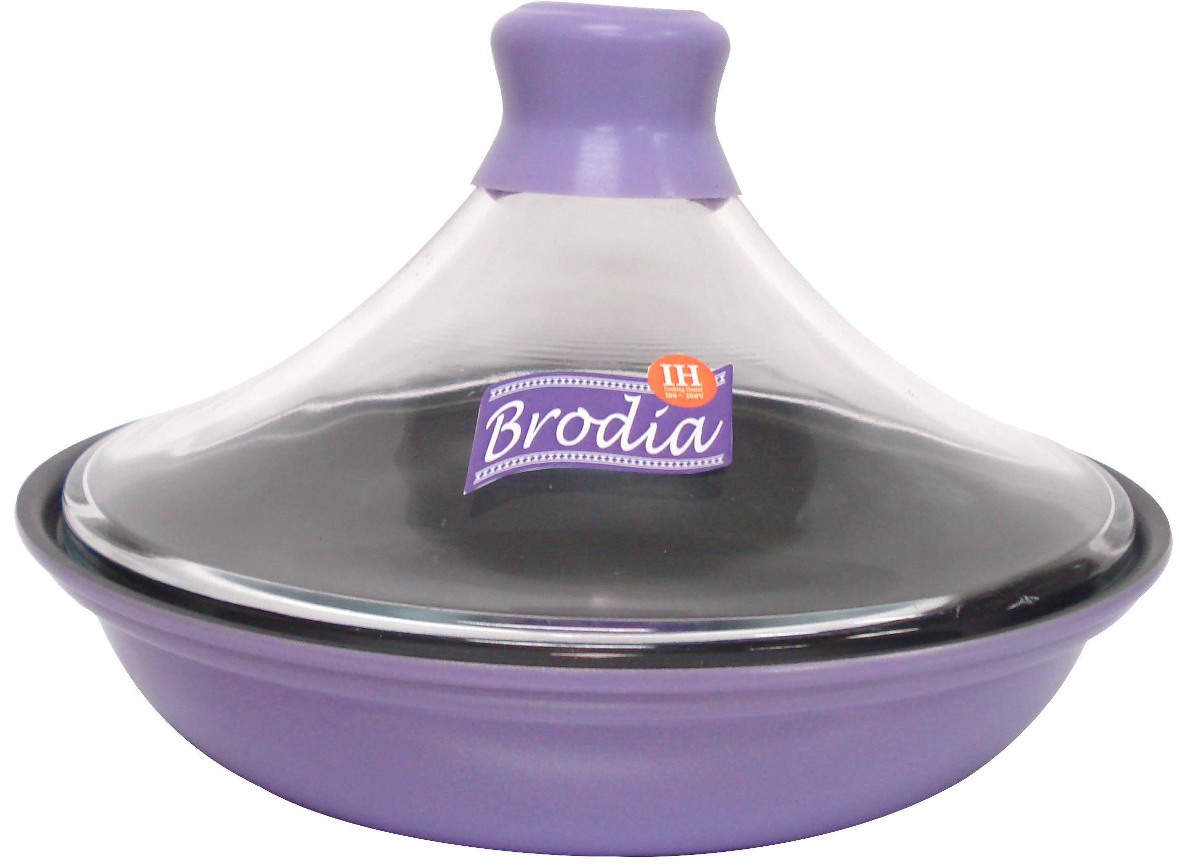 IH Glass Top Tagine Pot 22cm Purple 3126