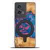 Bewood Unique Case for Motorola Edge 50 Fusion - Neons - Vegas with MagSafe