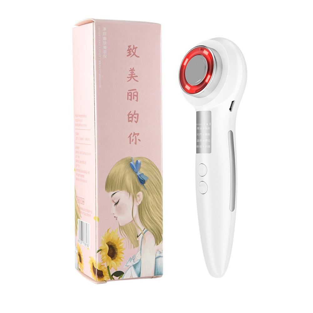 Beauty Instrument Household Introducer Export Face Wash Instrument Cleanser Photon Rejuvenator Color Light Firming Instrument