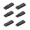 6 PCS USB Type C Female Shaving Type-C Charger Adapter 2.35mm Shaving Charging Adapter Desk Lamps