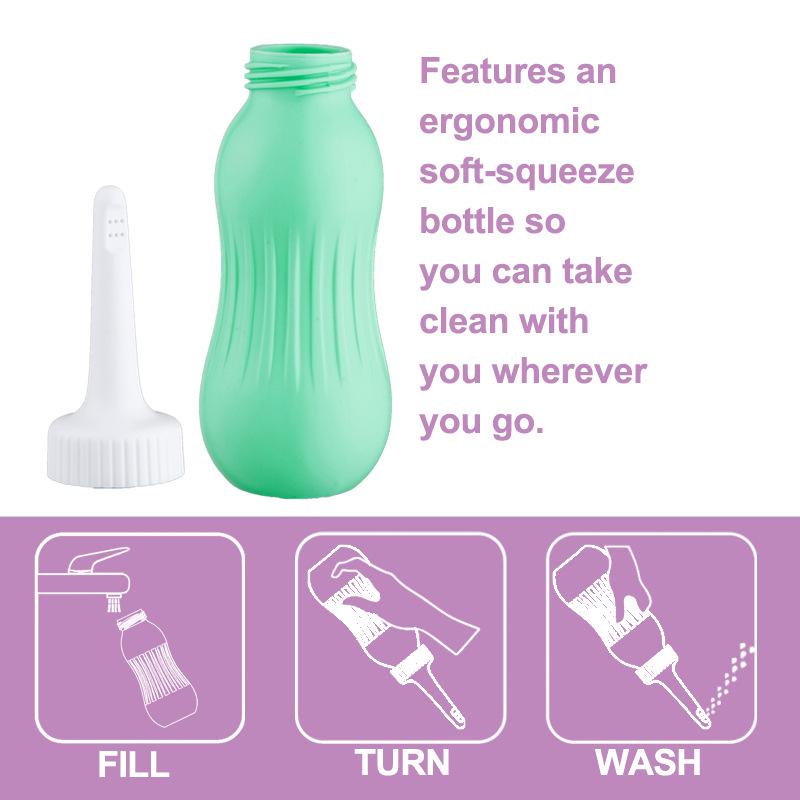 500ML Portable Bidet Butt Shower for Personally Hygienes Enema Tools Vagina Anal Cleaning Sex Toys for Women Men Adult Supplies
