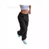 Lockere Jeanshose mit weitem Bein für Damen