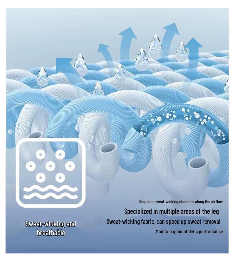 Quick-Dry Compression Marathon Tights for Running, Cycling, Fitness, and Yoga