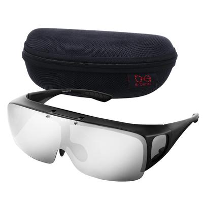 Polarized Sunglasses for Sports and UV400 Windproof and Fits Over and Running Br'Guras Men's Driving, Protection, Flip-Up Design, Sandproof, Glasses,
