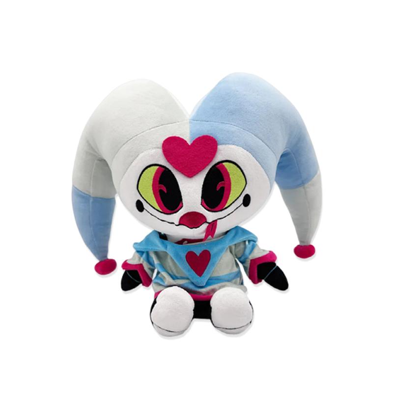 New Helluva Boss Plush Toy Anime Blitzo Stickie Stolas Tex Fizzarolli Cartoon Peluche Doll Soft Stuffed Fans Friend Present