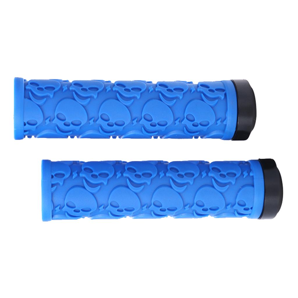 1 Pair Bike Bicycle MTB Handlebar Soft Rubber Bar Grip Covers Nonslip