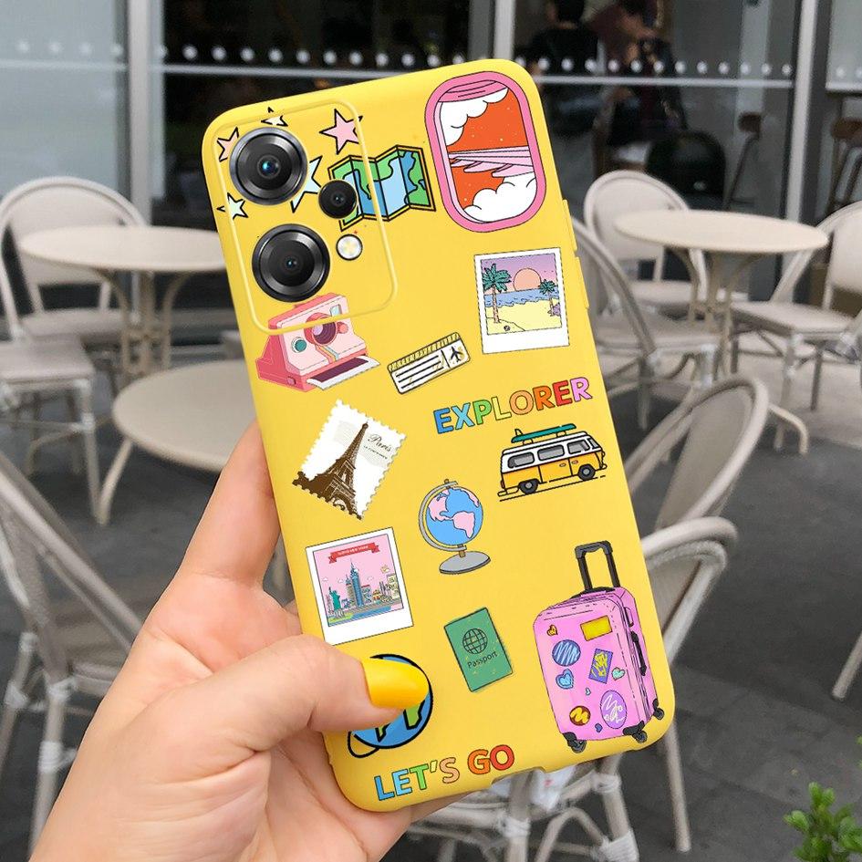 For OnePlus Nord CE 2 Lite 5G Case CPH2381 CPH2409 Silicone Cover Fashion Moon Soft Phone Cases For OnePlus Nord CE2 Lite Bumper