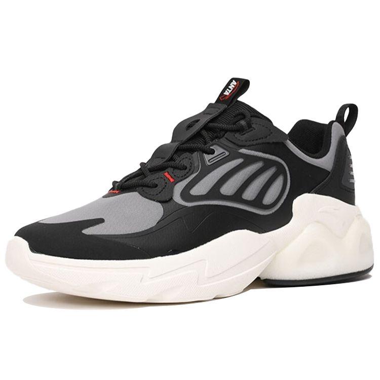 Anta Millennium 2.0 Casual Durable Non-Slip Low-Top Dad Shoes Men sneaker Black Gray 112128896-3