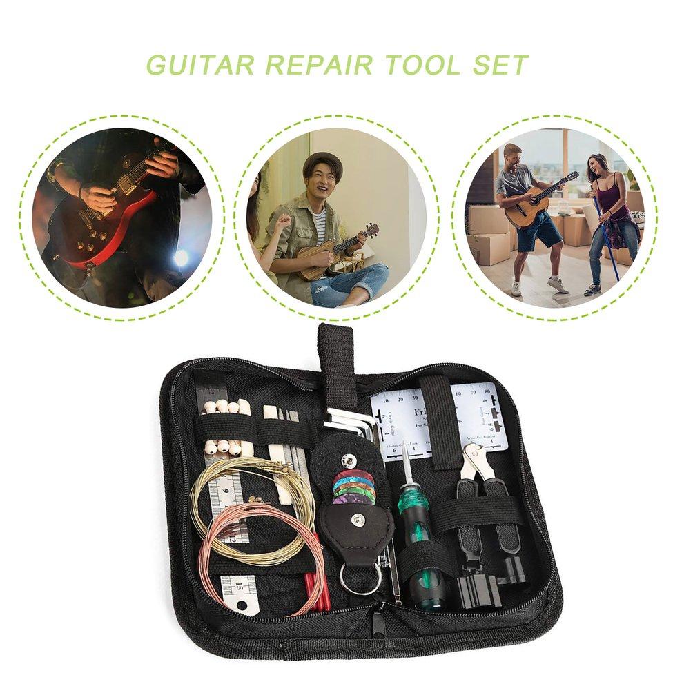 W006 Guitar Repair Kit Complete Guitar Repair And Setup Kit For Guitar