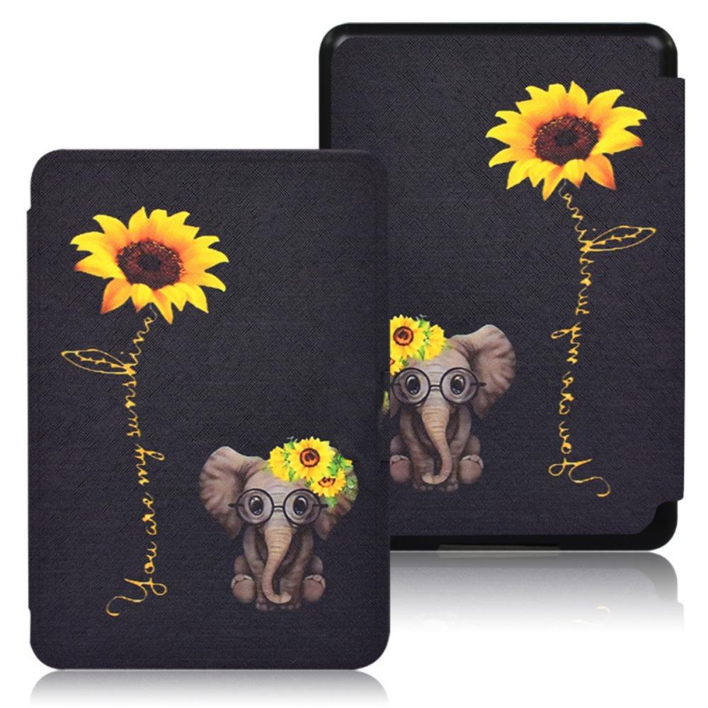 Husa 2024 Kindle Paperwhite 6543 Copertă Pictată Manual pentru 2022 Kindle Basic 658 558 Husă Protectoare