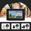 Wireless Weather Forecast Station Featuring 433MHz Remote Sensors Digital Calendar Alarm Temperature Humidity Monitor