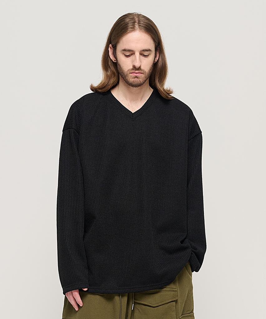 CARGOBROS Cb V-Neck Over-The-Knit (Black)