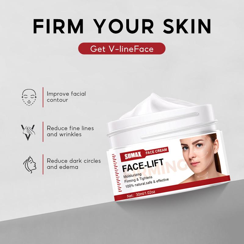 30ml Small White Jar Lifting Cream Mooth Delicate Radiant and Translucent Rapid Absorption of Skin Retinol Anti Aging Serum