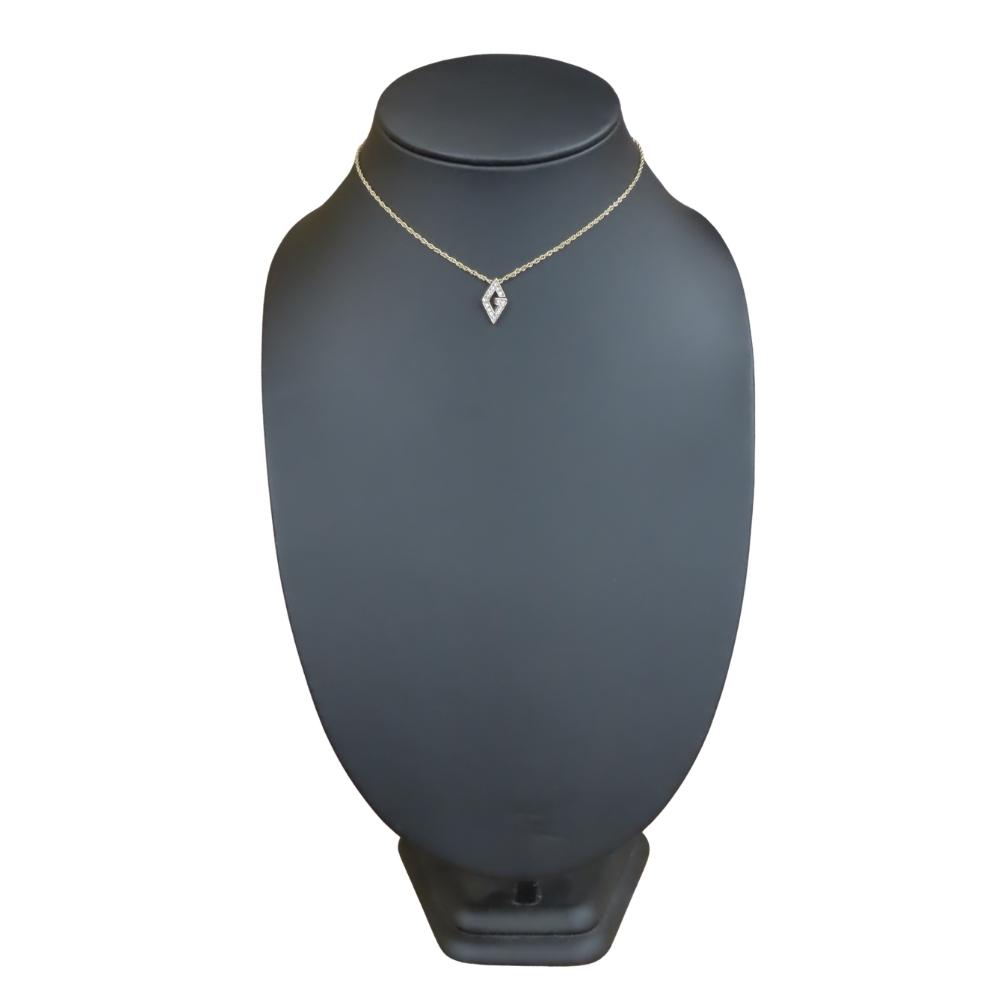 Used Givenchy Necklace metal/Rhinestone 5.4g gold plating