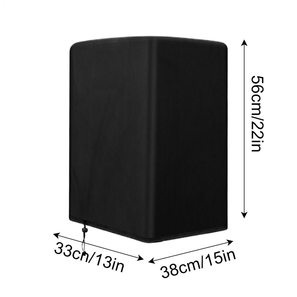 Waterproof DJ Patio Speaker Stand Covers UV Protection Dustproof Outdoor Cover 8/10/12/15 Inch Powered  600D Oxford Cloth