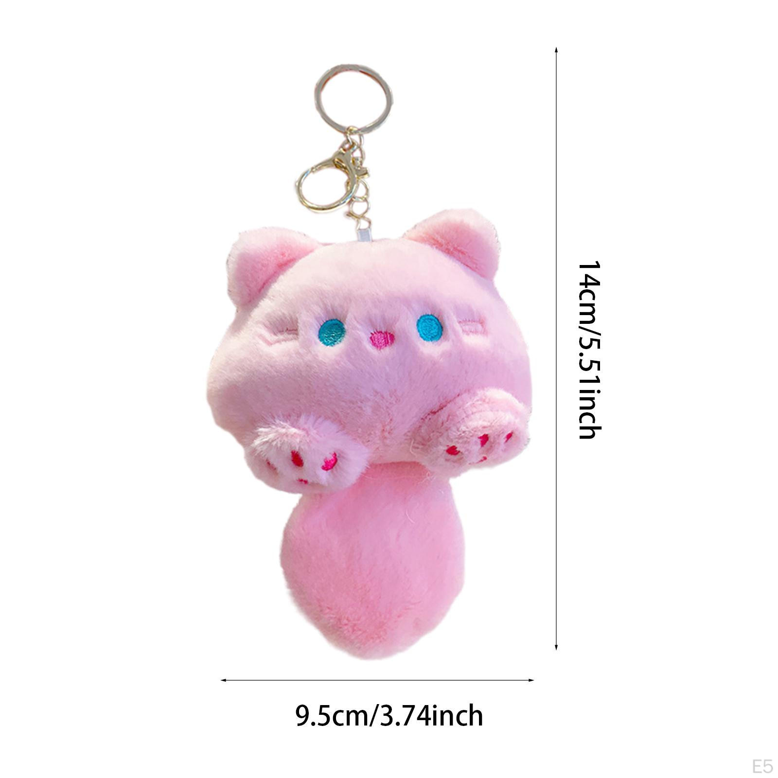 Плюшевая кукла-подвеска для ключей от машины для рюкзака — фото 4