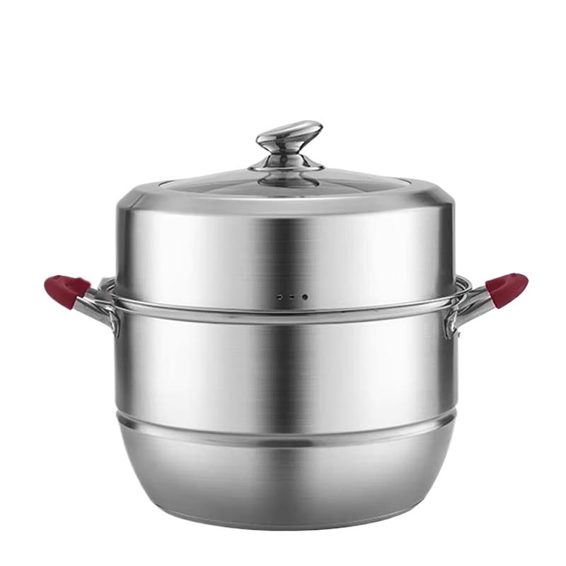 

Sule 304 Stainless Steel Double-Layer Steamer Pot