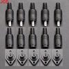 JCD 5pcs 2Pin DIN Speaker Wire Plug 2P Hifi Loudspeaker Cable Solder Connector Male Female Socket