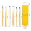 Stainless Steel Ear Pick Set - Six-Piece Ear Cleaning Tool Kit
