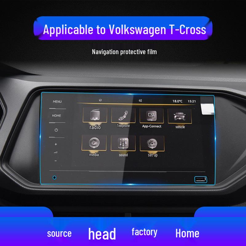 Volkswagen T-Cross Anti-Scratch Navigation Screen Protector Film