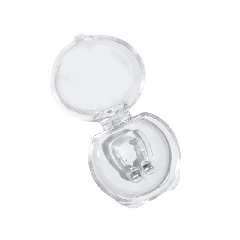 

Anti Snoring Device Silicone Nose Clip Magnetic Sleep Tray Sleeping Aid Improve Sleeping Easy Breathe Apnea Guard Night Devices