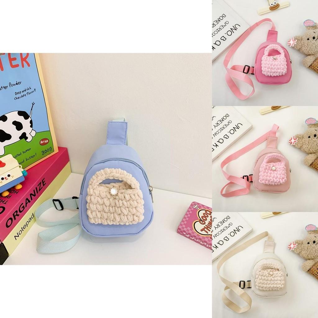Delightful Nylon Crossbody Purse For Kindergarten Girls Available In Multiple Attractive Colors
