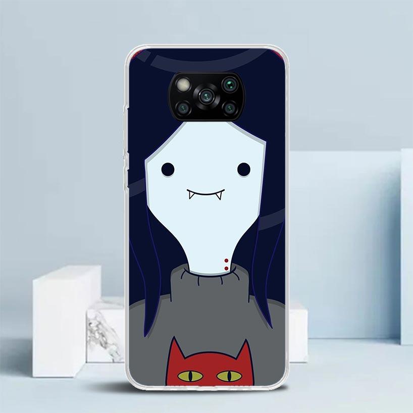 Adventure Marceline Jujuba Soft Cover for Xiaomi Poco F7 Ultra X7 X6 X5 Pro M7 Phone Case Redmi 15 15C 13 13C 12 12C 10 10C Prin