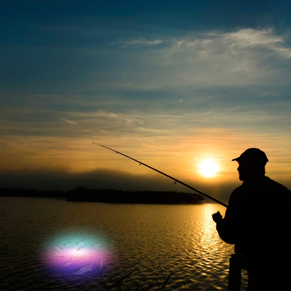 LEDGLE Underwater Fishing Light, Fishing Light, High Brightness LED Light,