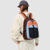 Schoolbag1011 Outdoor Hiking Large Capacity Lightweight Travel Backpack for Hiking and Sports Simple Double-Shoulder Bag with Contrasting Colors