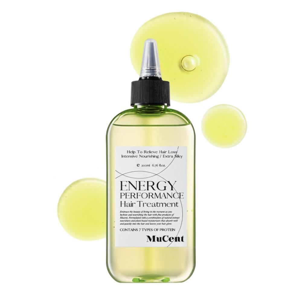 

[MUCENT] Энергетическое средство для волос 200 мл Восстанавливающий уход для более сильных, блестящих волос