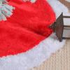 Creative Mini Plush Christmas Tree Skirt for Desktop or Restaurant Décor