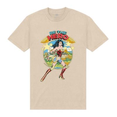 Wonder Woman Unisex Adult Be The Hero T-Shirt