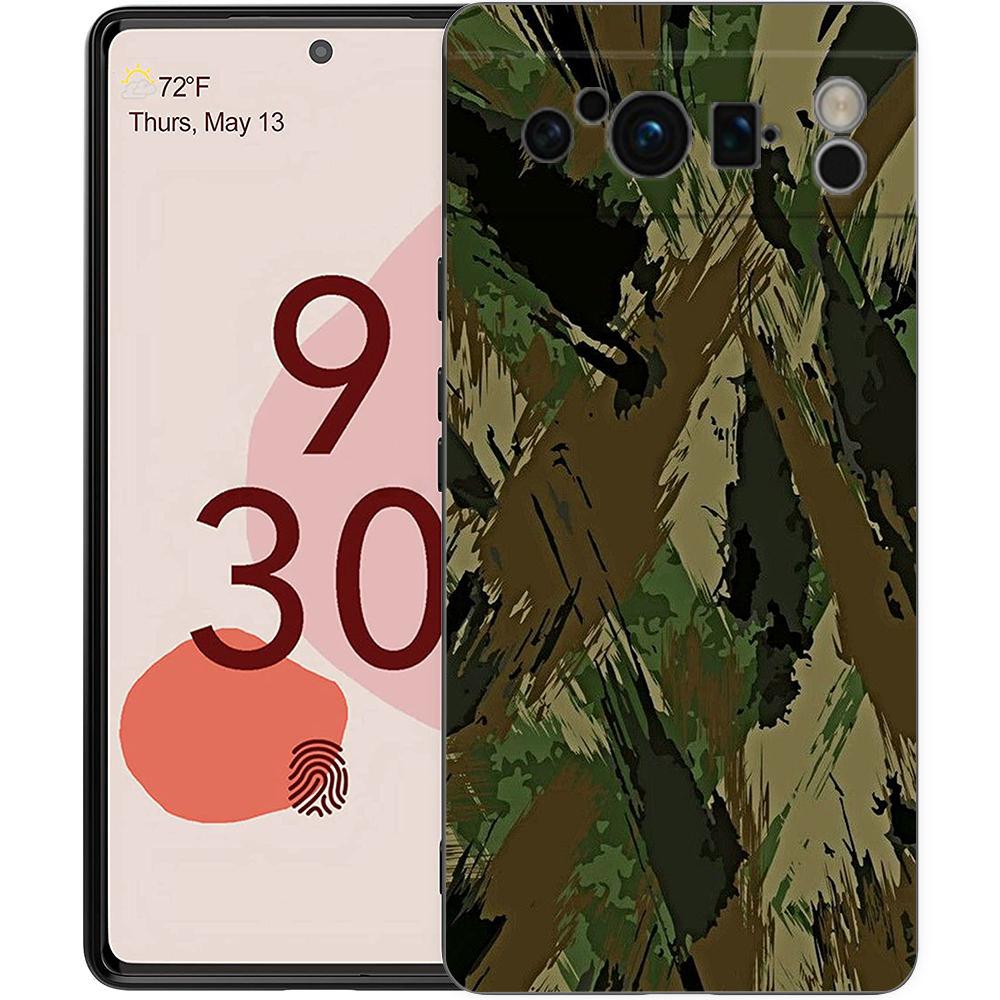 

Camouflage Camo Military Army Phone Case For Google Pixel 9 8 7 6 Pro XL 8A 6A 7A 5G Soft Shockproof TPU Black Cover Fundas Pixel 8A