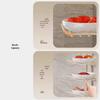 Foldable Nordic Carbon Steel Kitchen Storage Rack