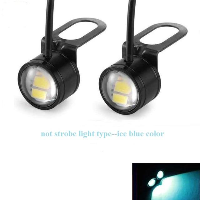 2pcs Motorcycle Eagle Eye Led Lights Spotlight Driving Lamp Eagle Eye LED Motorcycle Reverse Brake Light Fog Lamp Accessories12v