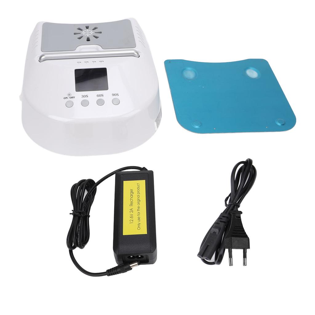 LED Nail Lamp Light with Infrared Sensor with 3 Timers Quick Curing Portable Nail Dryer Lamp for
