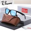 R.Bsunny Luxury Original Polarized Sunglasses Men Women UV400 Anti-Glare Driving Glasses Sports Trendy Classical Eyewear