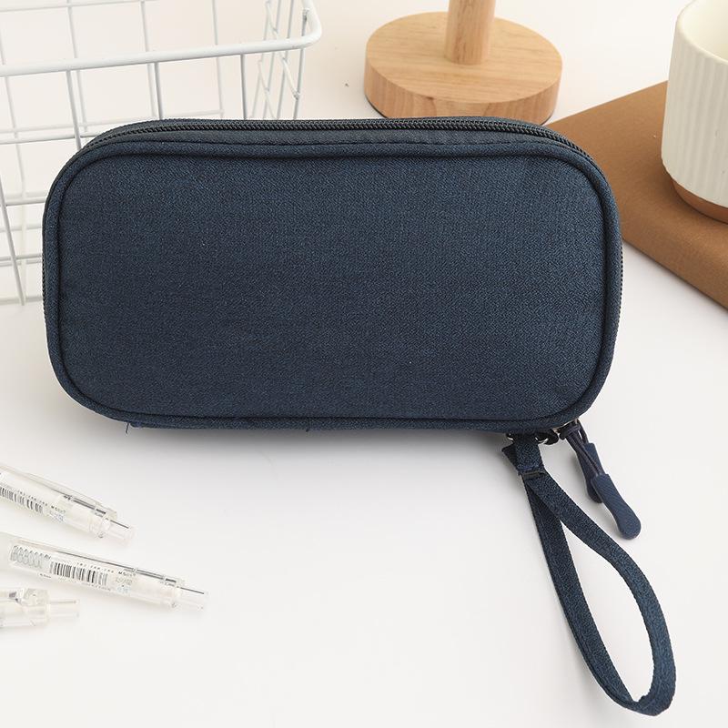Portable Digital Accessories Organizer - Multifunctional Storage Pouch for Cables, Power Banks, Earphones, and USB Drives