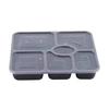 Tongqi Disposable 6-Compartment Food Container with Lid