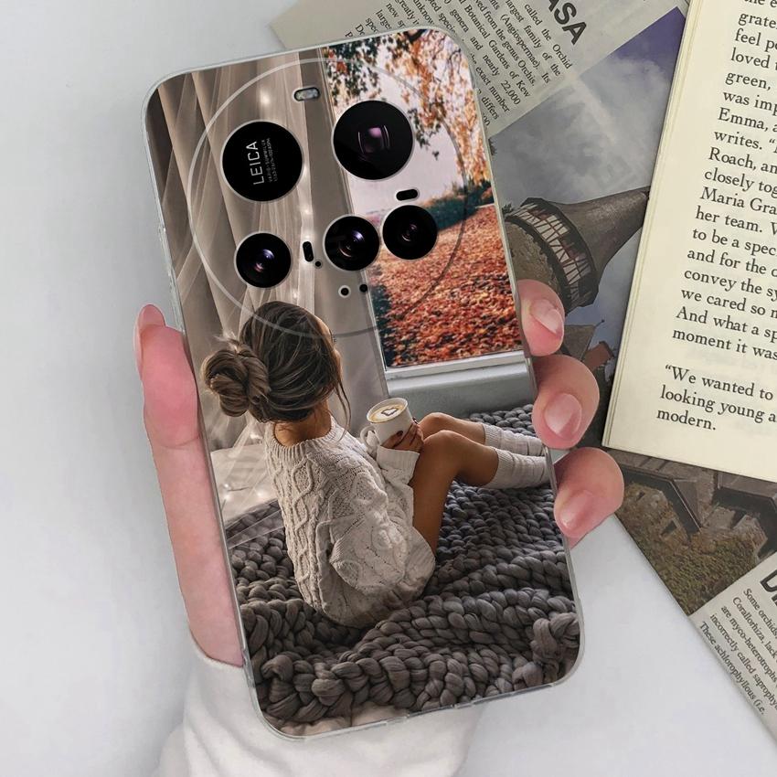 For Xiaomi Mi 10 12 11 15 Ultra 15T Shockproof Clear Phone Covers Cute Boy Girls Patterns Soft Silicone Premium Protection Case For Xiaomi Bumper Bags