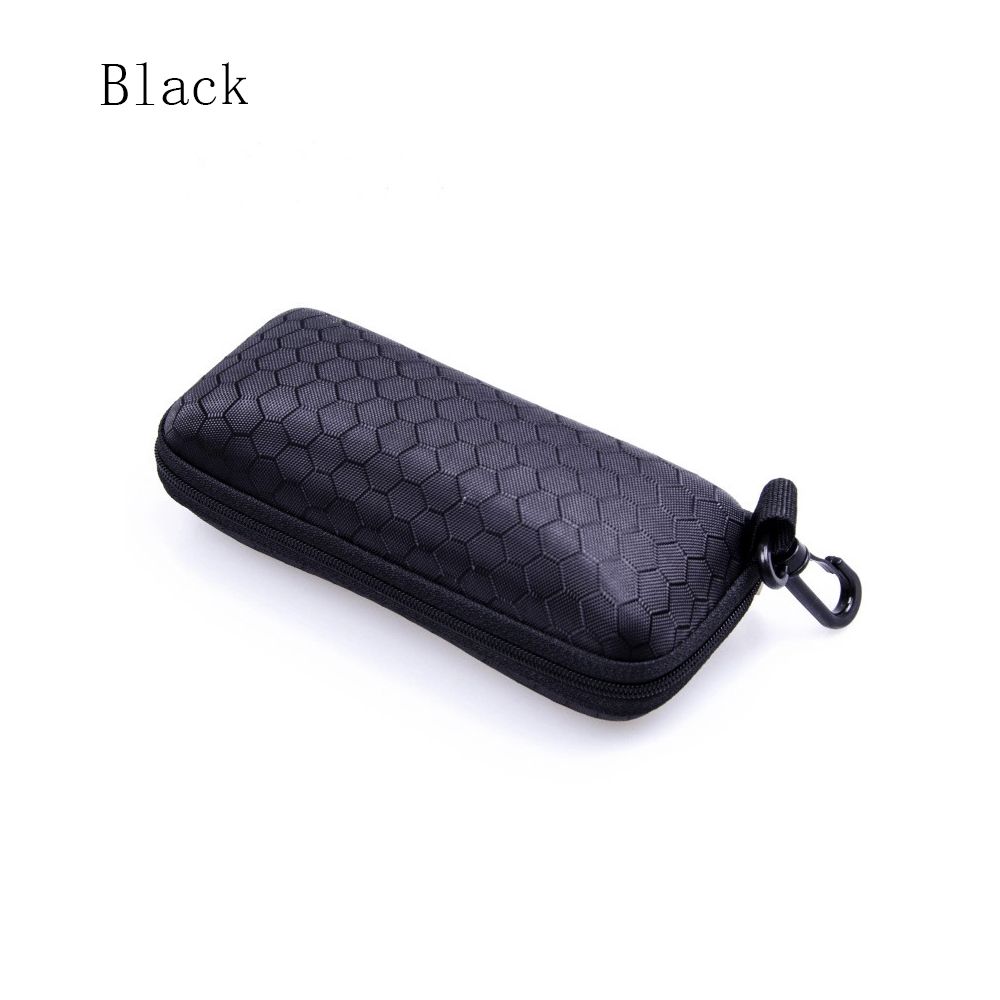 Outdoor Protable Holder Sunglasses Case Zipper Box Eyewear Protector Hard Eye Glasses