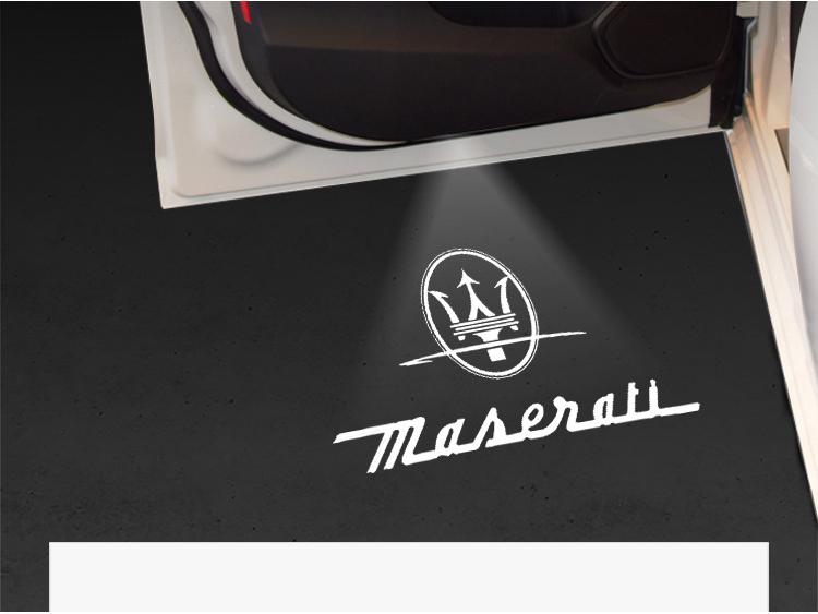 Maserati Levante & Ghibli Door Welcome Projector Light