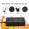 American 8-Bit Overload Switch with Smart Identification Charging (2C2A) - Cross-Border Hot Seller